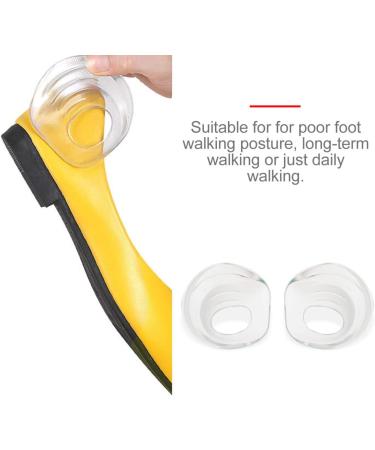 Healifty Silicone Gel Heel Cups - Plantar Fasciitis Relief for Men & Women - Buy Online on GoSupps.com
