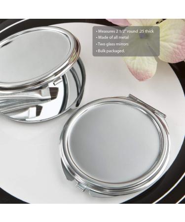FASHIONCRAFT 6796 Travel Pocket Mirror Set of 40 - Compact Makeup Mirror for Purses, Party Favor - Buy Online on GoSupps.com