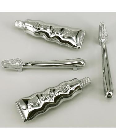 Shop LXINMFEWY 76mm Furniture Handles | Toothbrush & Toothpaste Kitchen Cupboard Handles | Zinc Alloy Drawer & Chest of Drawers Buttons - Buy Online on GoSupps.com
