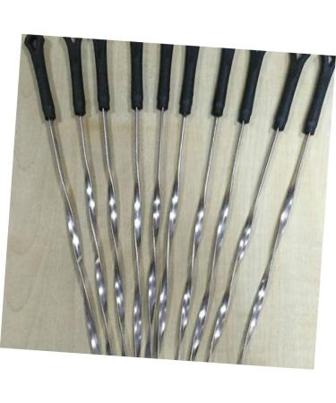 Alipis 8pcs Cotton Candy Chopstick Sleeves Cloth De Camping Barbecue Fork Marshmallow Skewers 25X1CM - Buy Online on GoSupps.com