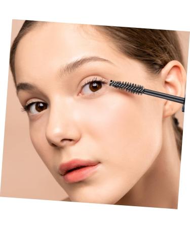 Healvian 2 Sets Mascara Tube Funnel Beer Bottle Ice Holder Clear Lash Mascara Cosmetic Black Plastic - Buy Online on GoSupps.com