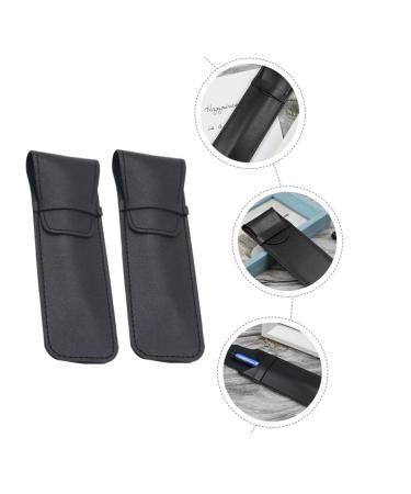 FRCOLOR 4pcs Shaver Case - Portable Leather Razor Storage for Men | Travel-Friendly Razor Covers for Barber Bags - Buy Online on GoSupps.com