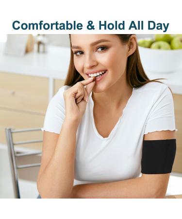 4 Pcs Diabetes Arm Band Sensor Cover - Washable & Reusable Diabetic Armband Sleeve (X-Large) - Buy Online on GoSupps.com