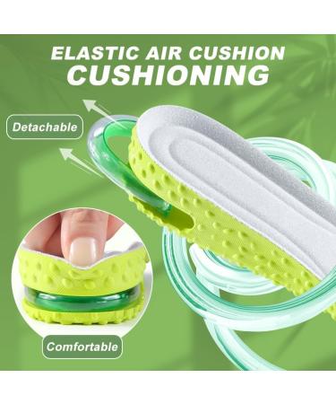 Height Increase Insoles 1.5cm-3cm | Air Cushion Taller Shoes Insoles for Men & Women | Relieve Foot Pain | US Size 8-11.5 - Buy Online on GoSupps.com