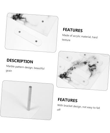 Ipetboom Nail Display Board Coloured Card Pearl Scrunchies for Women False Nail Tip Sample Display Nail Color Chart Display Nail Art Showing Display Holder Acrylic Nail Polish Detachable - Buy Online on GoSupps.com