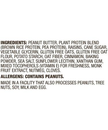 Munk Pack Oatmeal Raisin Spice Protein Cookie - 16g Protein, Soft Baked, Vegan, Gluten Free | 6 Pack 2.96oz - Buy Online on GoSupps.com