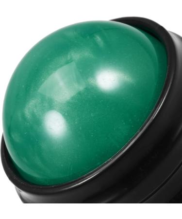 VOCOSTE Manual Massage Ball - Pressure Reduction Therapy | Black & Green | Perfect for Pain Relief & Relaxation - Buy Online on GoSupps.com