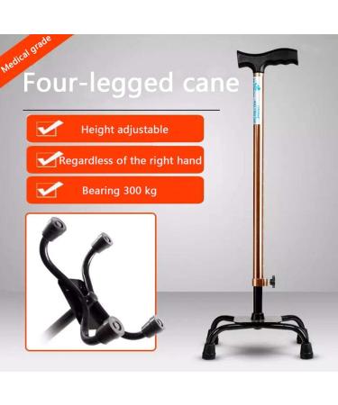 Crutches Foldable Height Adjustable Cane Easy to Carry Elderly Disabled Medical Walking Stick Brown Surprise Gift - Buy Online on GoSupps.com