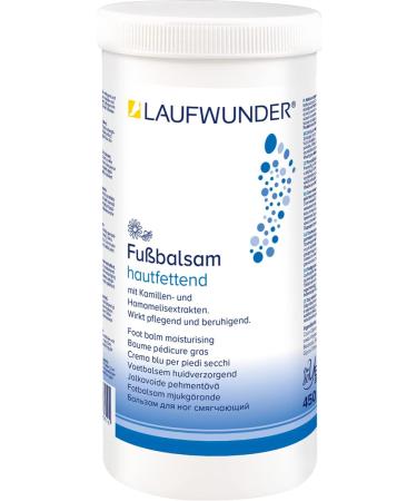 Laufwunder foot balm skin-moisturising foot cream 450ml refill - Buy Online on GoSupps.com