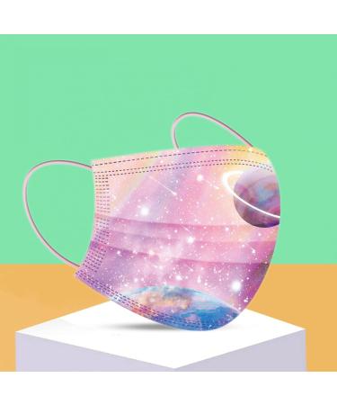 3 Ply Disposable_Face_Mask with Halloween Cute Pattern Design Comfortable Covers Suitable For Adults Outdoor Use Protection - Buy Online on GoSupps.com