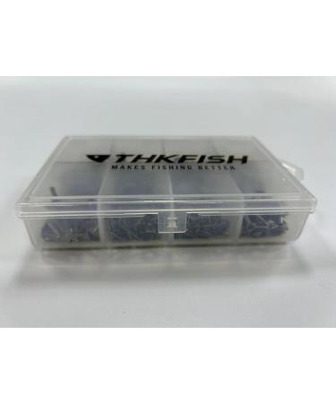 Thkfish Fishing Rod Repair Top Rings - 80 Piece Stainless Steel & Ceramic Tip Tops | High Quality Fishing Rod Parts - Buy Online on GoSupps.com