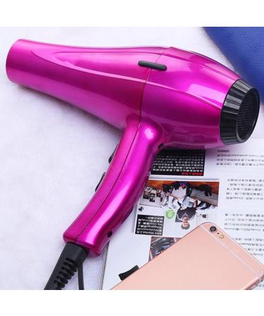 Hair Dryer 800W Pro Hair Dryer Ionic Blow Dryer DC Motor Fast Drying Hairdryer Protect Hair for with 2 Speed and 3 Heat Settings Overheating Protection Low Noise Home & Salon Purple small gift - Buy Online on GoSupps.com