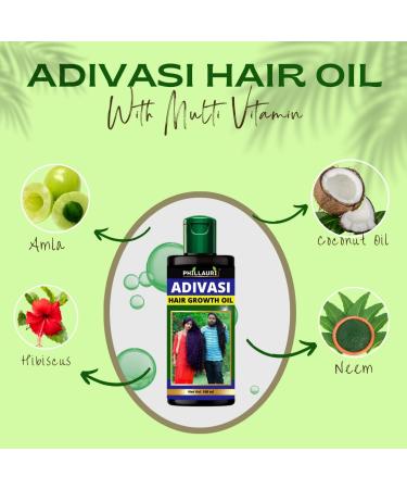 Adivasi Hair Oil Original - Herbal Hair Oil for Men & Women | 400ml | Best Natural Hair Care - Buy Online on GoSupps.com
