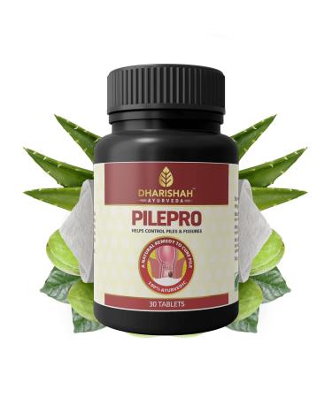 pexal Dharishah Ayurveda Pilepro Ayurveda Capsules for Bleeding Piles/Hemorrhoids (30 Capsules)