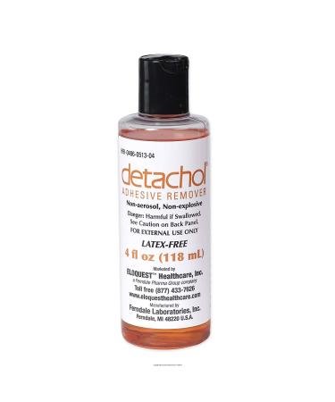 Detachol Adhesive Remover 4 oz Bottle