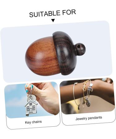 NUOBESTY 8 Pcs Simulation Acorn Pine Cone Miniature Pinecone Pin Cone Pendant Storage Rack Multifunction - Buy Online on GoSupps.com