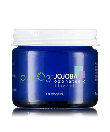 Pur O3 Ozonated Jojoba Oil with Lavender - 2 oz - Glass Jars