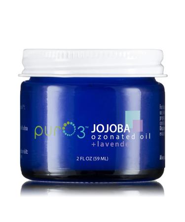 Pur O3 Ozonated Jojoba Oil with Lavender - 2 oz - Glass Jars
