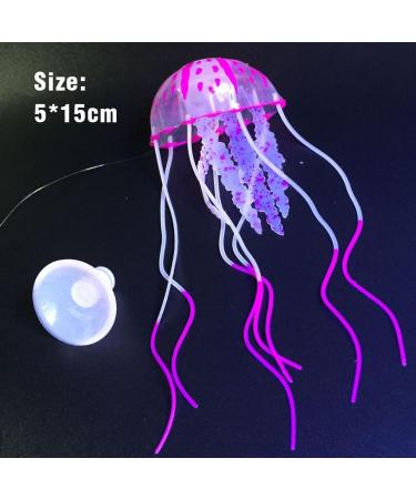 Buy LZKHEH Aquarium Decoration Set - Glowing Jellyfish Ornaments for Realistic Underwater Atmosphere | International Shipping - Buy Online on GoSupps.com