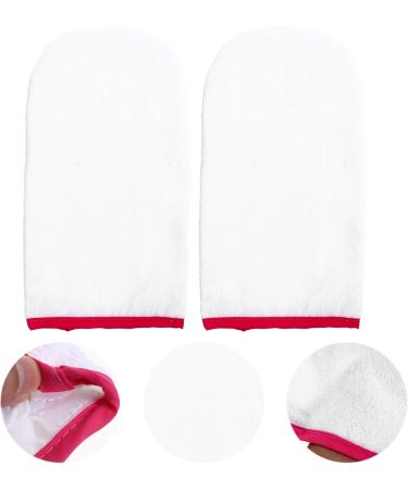 Minkissy Nail Art Accessories - Moisturizing Paraffin Wax Gloves for Spa & Mani/Pedi Care - Thermal Hand & Foot Treatments in Red - Buy Online on GoSupps.com