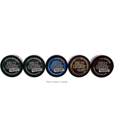 Fully Loaded Chew Sampler Pack Bullseye Pouches - Nicotine-Free & Tobacco-Free with 5 Flavor Varieties - Buy Online on GoSupps.com