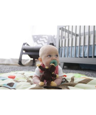 WubbaNub Monkey Pacifier for Infants 0-6 Months | Soft & Safe Soothing Solution - Buy Online on GoSupps.com