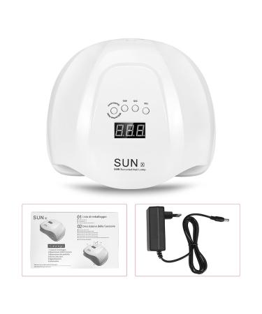 54W Nail Dryer LED Lamp for Gel Nails | Automatic Sensor Timer | Professional Nail Tools for Fingernail & Toenail Care - Buy Online on GoSupps.com