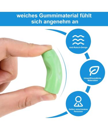 Ruggito Silicone Pencil Grips | Ergonomic Writing Aid for Kids | 16 Handle Holder for Improved Grip & Comfort - Buy Online on GoSupps.com