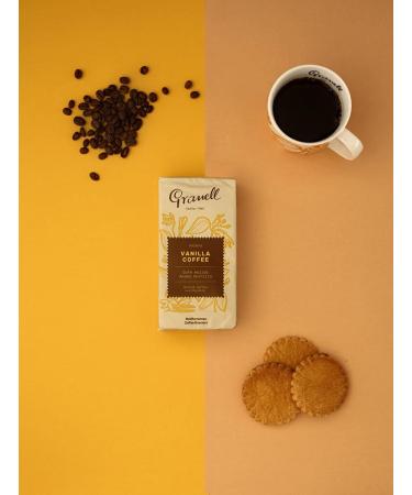 Granell Cafe -1940 Granell - Vanilla Coffee Pack | Wet Coffee Vanilla Flavored Coffee 4 x 250 g - Buy Online on GoSupps.com