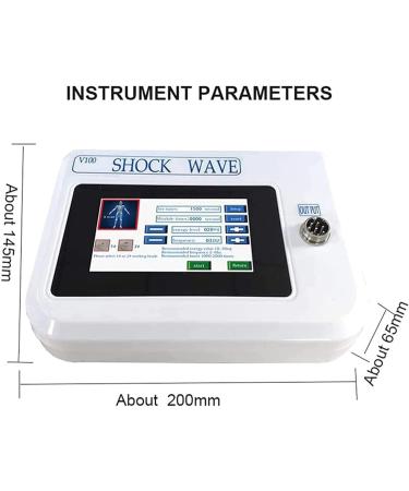 Shock Wave Physiotherapy Instrument - Portable Pain Relief Massager & ED Therapy | 100V-240V - Buy Online on GoSupps.com