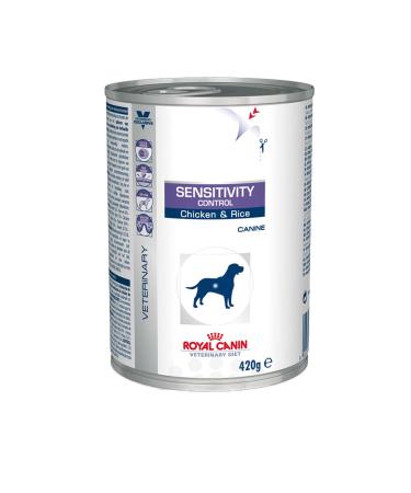 ROYAL CANIN Dog Food Sensitivity Control 12 x 420 g (Chicken & Rice) Chicken 420 g (Pack of 12)
