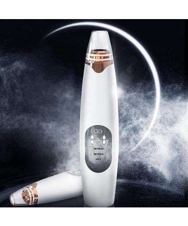 JYYBN Blackhead Remover Pore Vacuum Electric Facial Pore Cleaner Acne Removal USB Rechargeable Blackhead Extractor Tool with 3 Probes and Blackhead Remover Kit Suction - Buy Online on GoSupps.com