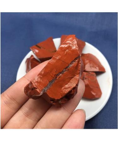 Natural Stone 2pcs Natural Crystal Red Jasper Tumbled Stone Rock Quartz Rough Minerals Specimen Gemstone Reiki Decor Gift Stone Mineral Specimen - Buy Online on GoSupps.com