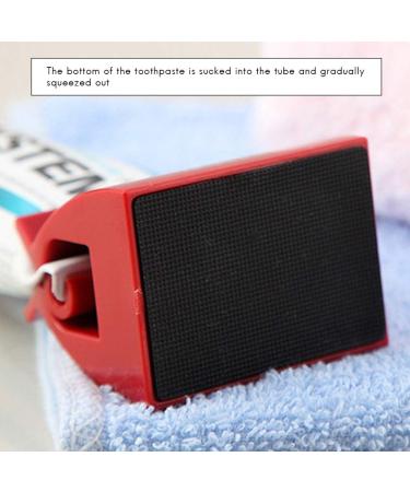Kylewo Roll Tube Toothpaste Press Toothpaste Seat Holder Stand for Bathroom Tube Squeezer Tube Squeezer Red - Buy Online on GoSupps.com