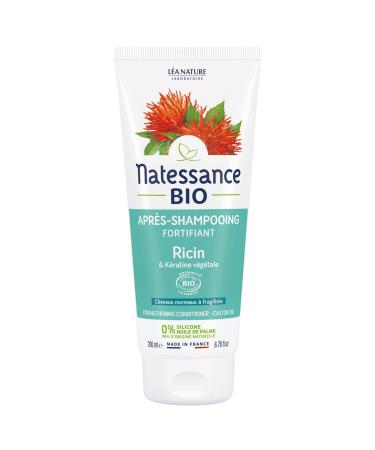 Natessance - Fortifying conditioner - Organic castor oil & vegetable keratin 200ml