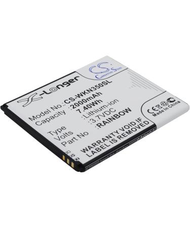 PRUVA Battery for Wiko Bloom M172 N350 - 2000mAh Replacement | Shop Now for Fast International Shipping - Buy Online on GoSupps.com
