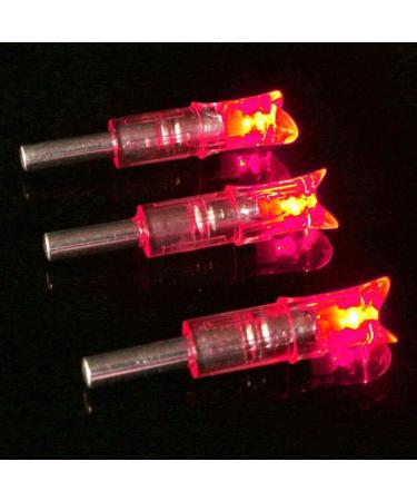 6PCS Lighted Nocks for 0.300 Crossbow Bolts + 7.62mm Screwdriver | Red - Buy Online on GoSupps.com
