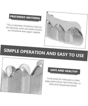 Vampire False Teeth Set | Diamond Grills & Accessories for Halloween | International Shipping - Buy Online on GoSupps.com