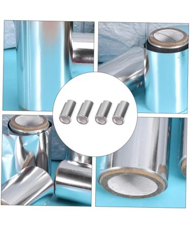 BESTYASH 4rouleaux Coloration Pour Cheveux De M ches Argent es Outil De Permanente Outil De Coiffure Aluminium Pour Ongles - Buy Online on GoSupps.com