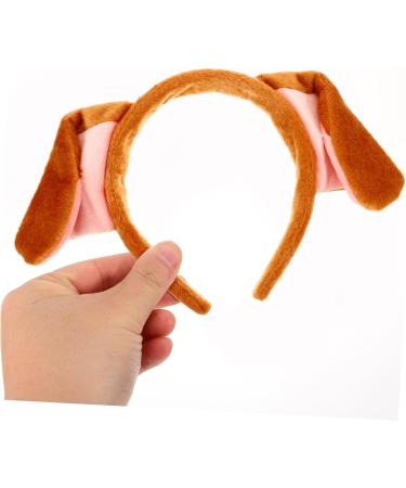 Beatifufu 1pc Puppy Headband Cartoon Hairband Lovely Headdress Lovely Hair Hoop Cartoon Headband Cloth Headdress Hair Loop Cosplay Hairband Cosplay Head Decor Dog Ears Headband - Buy Online on GoSupps.com