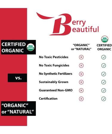 Certified Organic Meeker Red Raspberry Seed Powder 1lb - Ellagic Acid Supplement Cold Pressed from Grown Seed - 454g - Buy Online on GoSupps.com