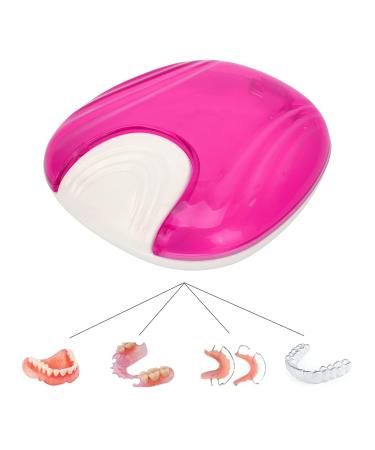 Retainer Box - Orthodontic Retainer Case with Ventilation Holes | Portable Storage for Oral Care - Violet - Buy Online on GoSupps.com