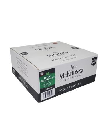 McEntee's Tea McEntee's Irish Breakfast Tea - Catering 1.35 kg - 600 cups - AWARD-WINNING AND BLENDED IN IRELAND. STRONG & CITRUS. A traditional Irish blend of loose-leaf Ceylon and Assam teas.