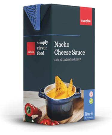 Nacho Cheese Sauce 1L cheese sauce made with real cheddar. Ideal for nachos dirty fries hot dogs burgers chicken waffles & pasta. Nacho Sauce 1L Restaurant Quality Sauce. - Buy Online on GoSupps.com
