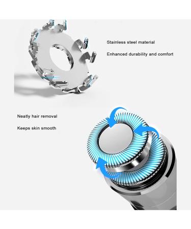 Mini Hair Remover for Women | Portable Painless Facial Hair Removal | Fast & Gentle Electric Tool for Eyebrows Lips Arms & Body - Buy Online on GoSupps.com