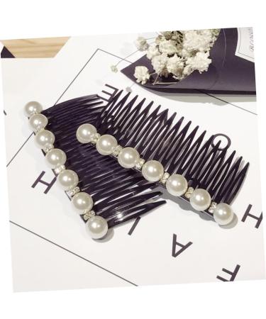minkissy Accessories pearl headpiece Rhinestone Comb Headdress Beautiful Comb Headdress Decor Comb Headdress Comb Headdress Pearl Korean version hair accessories Hair - Buy Online on GoSupps.com