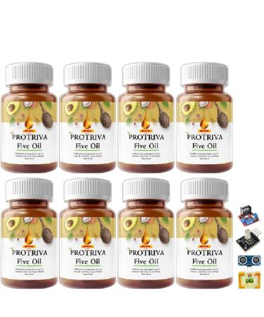 Protriva Five Oil 30Capsules/Bottle Avocado Oil Innovative From Germany Smooth Moisture Nourish Skincare Set 8 B757 By Thaigiftshop Get Free Tomato Facial Mask