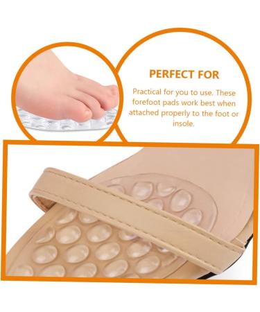 Healvian 12 Pairs High Heels Forefoot Pads Gel Inserts for Women s Dress Shoes Block Heels & Pumps Comfortable Damping Half Size Insoles for Girls - Buy Online on GoSupps.com