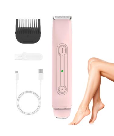 Rasoir Bikini Pour Femmes Tondeuse lectrique Pour Zones Intimes Appareil tanche Portable pour Soins Personnels et Routine Beaut Rose