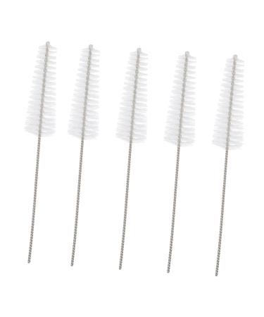 FRCOLOR 5pcs Cleaning Brush Hearing Amplifier Cleaning Brush Vent Brush Tube Brush Hearing Amplifier Cleaner Vent Cleaner Cleaning Rod Cleaning Tools Stainless Steel Sound Tube As Shown 5.5X1X1CM